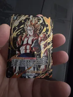 Ultimate Sparking FB05-115 Alternate Art Reprint Gogeta Dragon Ball Card Fusion - Image 1
