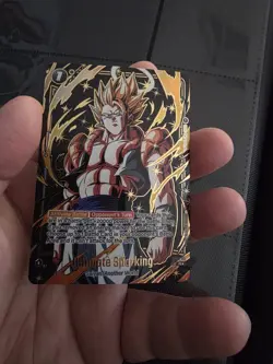 Ultimate Sparking FB05-115 Alternate Art Reprint Gogeta Dragon Ball Card Fusion - Image 2
