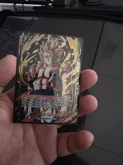 Ultimate Sparking FB05-115 Alternate Art Reprint Gogeta Dragon Ball Card Fusion - Image 3