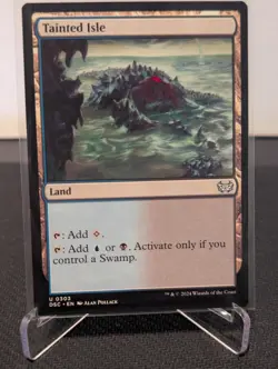 Tainted Isle 303 Commander: Duskmourn: House of Horror Magic: The Gathering NM - Image 1