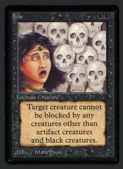 ***Beta Fear*** MTG Beta Magic Kid Icarus - Image 1