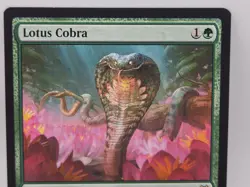Lotus Cobra ZNR Lightly Played Rare Landfall Zendikar Rising MTG - Image 2