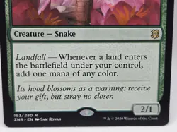Lotus Cobra ZNR Lightly Played Rare Landfall Zendikar Rising MTG - Image 4