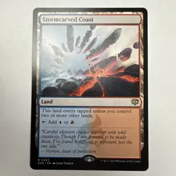Stormcarved Coast- 263 - NM - Secrets of Strixhaven MTG - Image 1