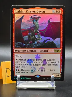 Lathliss, Dragon Queen Media Promos Foil (D) - Image 1