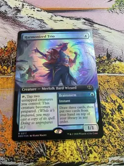 Harmonized Trio - Foil - Extended Art Secrets of Strixhaven MTG - Image 1