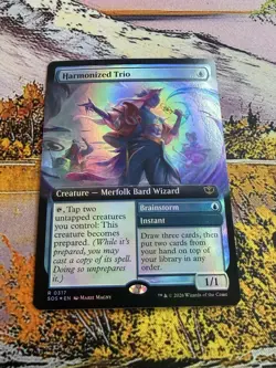 Harmonized Trio - Foil - Extended Art Secrets of Strixhaven MTG - Image 2