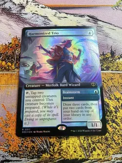 Harmonized Trio - Foil - Extended Art Secrets of Strixhaven MTG - Image 5