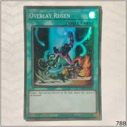 Overlay Regen - AMDE-EN056 - Super Rare 1st Edition Yugioh - Image 1