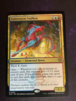 MTG * Colorstorm Stallion Secrets of Strixhaven * 1X * NM - Image 1
