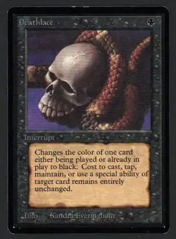 ***Beta Deathlace*** MTG Beta Magic Kid Icarus - Image 1