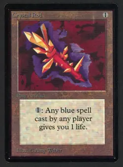 ***Beta Crystal Rod*** MTG Beta Magic Kid Icarus - Image 1
