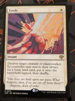 Erode - Near Mint MTG Secrets of Strixhaven - Image 1