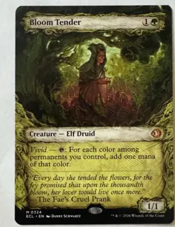 MTG: Bloom Tender (Showcase)~Lorwyn Eclipsed~Creature~Mythic~NM - Image 1