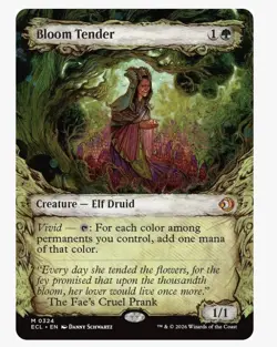 MTG: Bloom Tender (Showcase)~Lorwyn Eclipsed~Creature~Mythic~NM - Image 2