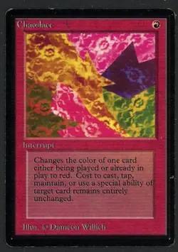 ***Beta Chaoslace*** MTG Beta Magic Kid Icarus - Image 1