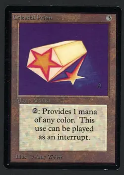 ***Beta Celestial Prism*** MTG Beta Magic Kid Icarus - Image 1