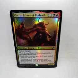 Orcus, Prince of Undeath Adventures in Forgotten Realms Magic The Gathering Foil - Image 1