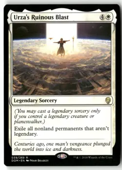 Urza's Ruinous Blast 39 Rare Dominaria Magic: The Gathering Near Mint - Image 1