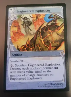 Engineered Explosives Future Sight Mystery Booster 2 MTG NM Magic the Gathering - Image 1