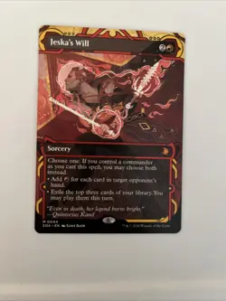 MTG Jeska’s Will Secrets Of Strixhaven Mystical Archive Regular - Image 1