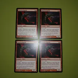 Plated Geopede x4 Zendikar 4x Playset Magic the Gathering MTG - Image 1