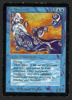 ***Beta Air Elemental*** MTG Beta Magic Kid Icarus - Image 1