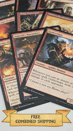 Magic The Gathering: Commander Staples Red Creature Lot - Image 1
