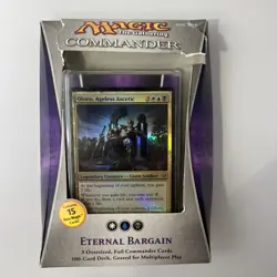 Magic the Gathering MtG TCG 2013 Commander Eternal Bargain EDH Deck NEW Torn Box - Image 1