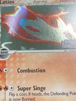 Latias Reverse Holo Delta Species 21/101 ex Holon Phantoms 2006 LP Pokemon Card - Image 3