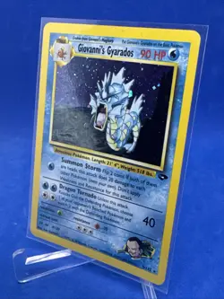 Giovanni's Gyarados #5/132 Gym Challenge LP+ Pokemon Card - Image 3