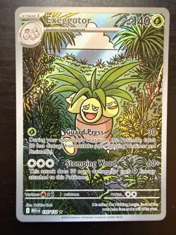 Exeggutor - 135/132 - ME01: Mega Evolution (MEG) Illustration Rare (NM) Pokemon - Image 1