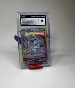 CGC 9 Sylveon ex 212/187 SV8a Terastal Fest Ex 2024 JP SAR Holo - Image 1