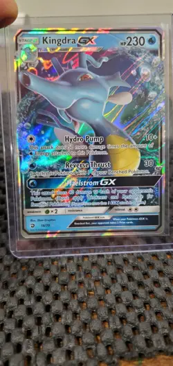 Kingdra GX 18/70 - 2018 Pokemon Dragon Majesty Holo - Full Art - Image 1