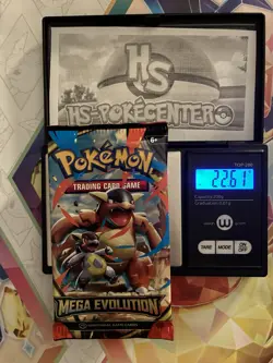 (HEAVY) 22.61g Pokemon TCG Mega Evolution Booster Pack (SEALED)✅ - Image 1