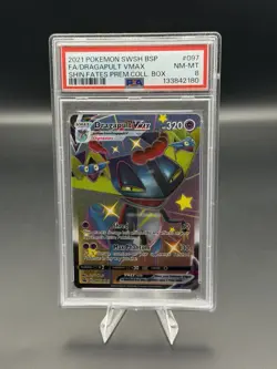 2x Pokemon PSA Slabs Lot – Metagross IR PSA 9 + Dragapult VMAX PSA 8 🔥 - Image 2