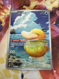 Pokemon Psyduck ASC Full Art Holo Water Basic 70 HP 20 ATK REND EN 226/217 2026 - Image 1
