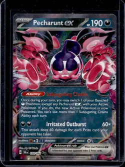 2024 Pokemon Shrouded Fable Pecharunt ex #039/064 - Image 1
