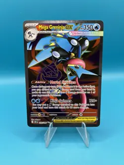 Mega Greninja Ex 100/086 Full Art Ultra Rare From Chaos Rising! New Pokemon Set - Image 1