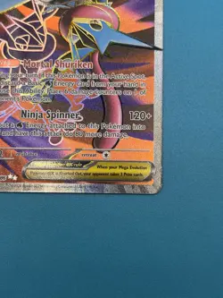 Mega Greninja Ex 100/086 Full Art Ultra Rare From Chaos Rising! New Pokemon Set - Image 3