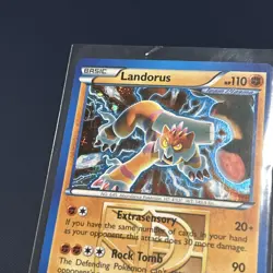 Landorus (Team Plasma) BW79 Black & White Holo Pokemon TCG - Image 2
