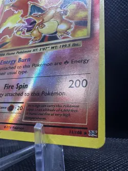 Pokemon Charizard XY Evolutions Reverse Holo 11/108 MP - Image 5