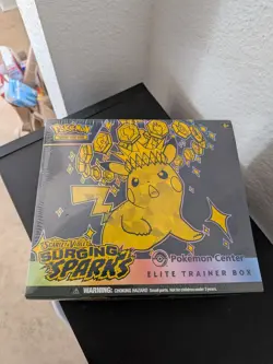POKEMON CENTER Surging Sparks PC Elite Trainer Box SEALED PC ETB - Image 1