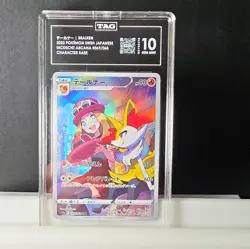 Pokemon Braixen #069/068 Character Rare Holo TAG 10 Japanese - Image 2
