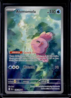 2025 Pokemon Black Bolt Alomomola Illustration Rare #108/086 - Image 1
