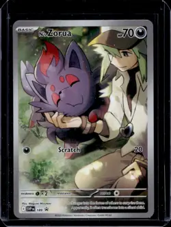 2023-25 Pokemon SV Black Star Promos N's Zorua #189 - Image 1