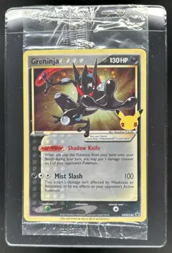 2019-2023 Pokemon SWSH Black Star Promos Greninja Sealed #SWSH144 - Image 1