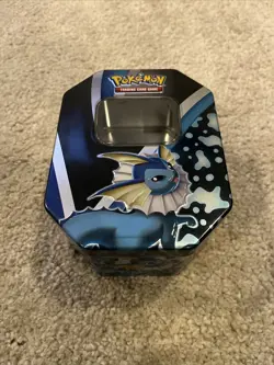Pokemon TCG Vapereon V Empty Tin 820650807794 - Image 1