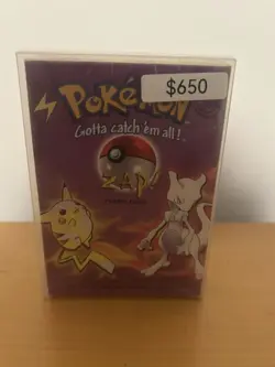RARE Wizards of the Coast Pokemon "Zap" Starter Pack SEALED TCG Vintage 742818060585 - Image 1