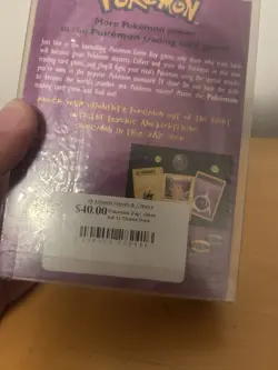 RARE Wizards of the Coast Pokemon "Zap" Starter Pack SEALED TCG Vintage 742818060585 - Image 5